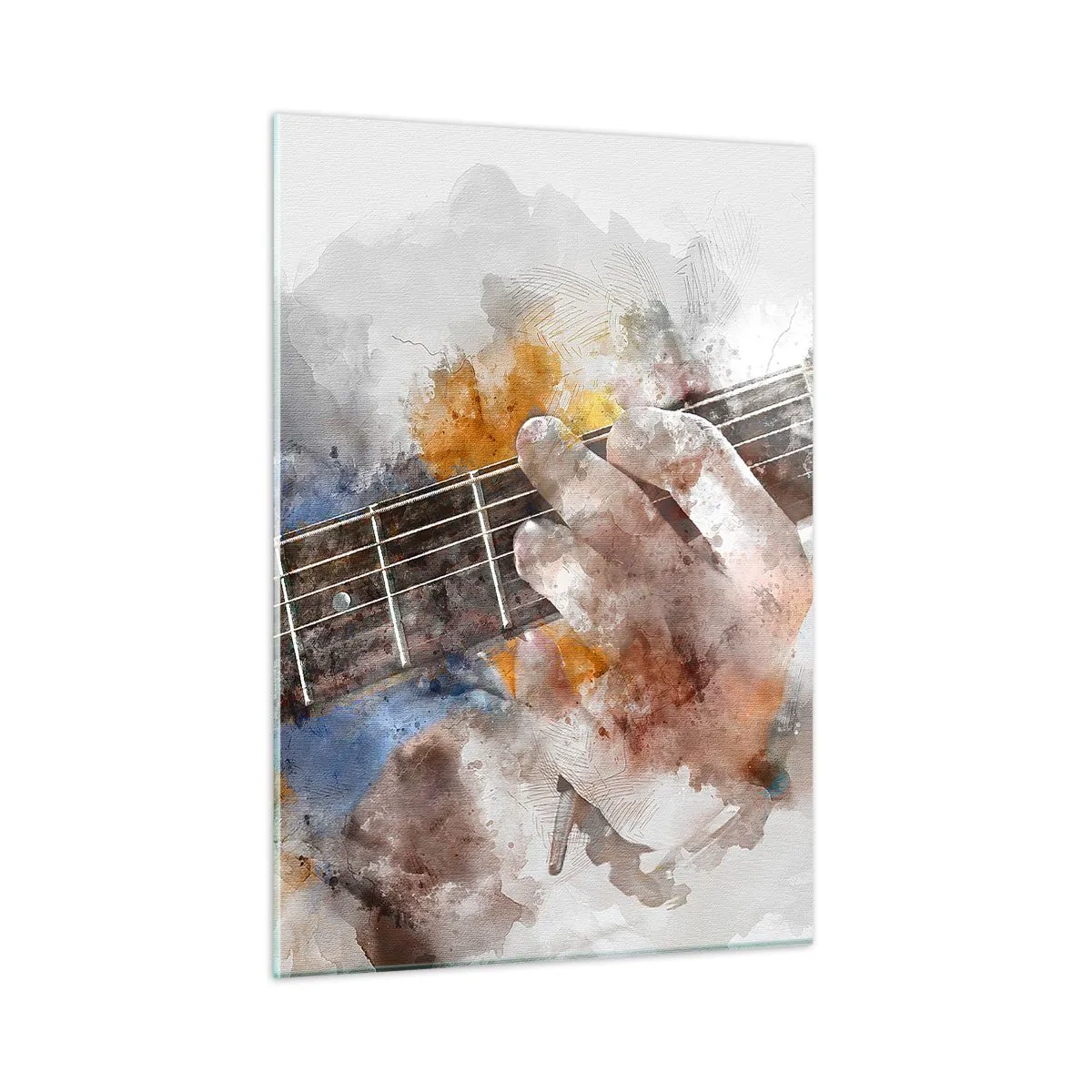 Obraz na skle - Poezie mezi strunami - 50x70 cm