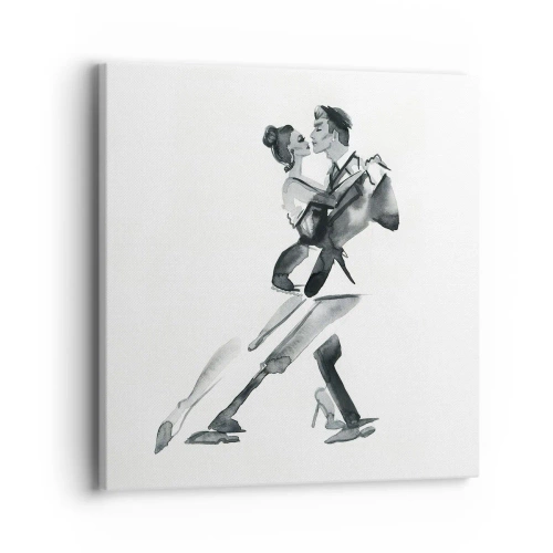 Obraz na plátně - V jednom rytmu - 40x40 cm