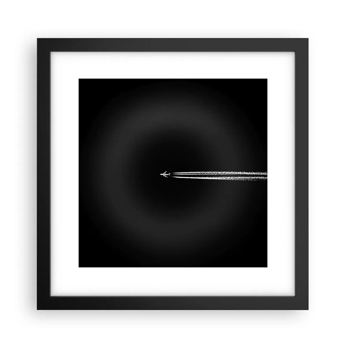 Plakát v černém rámu - Do jiné dimenze - 30x30 cm