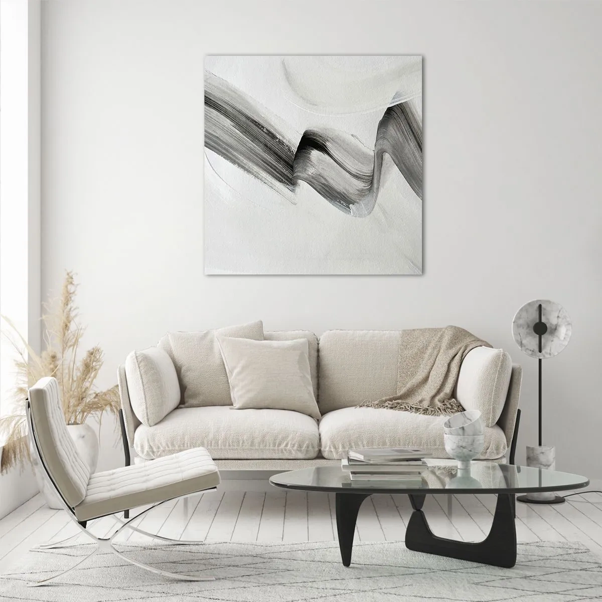 Obraz na skle - Jen tak pro radost - 50x50 cm