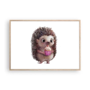 Plakát v rámu světlý dub - Oslava je každý den - 100x70 cm