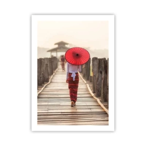 Plakát - Na starém mostě - 50x70 cm