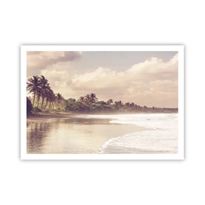 Plakát - Pohlazení vln - 100x70 cm