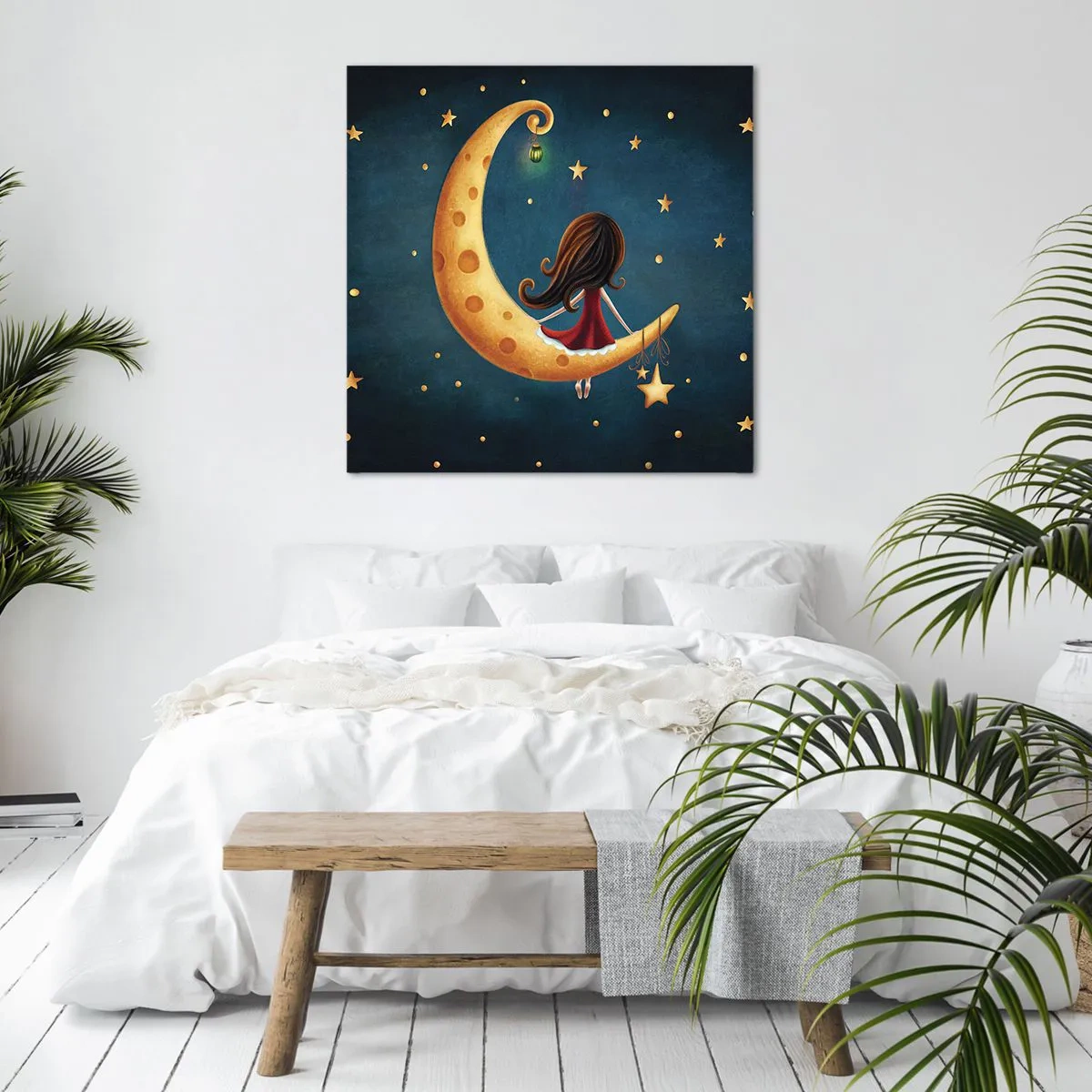 Obraz na plátně - Kdysi dávno… - 60x60 cm