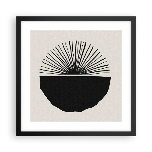 Plakát v černém rámu - Řada možností - 40x40 cm