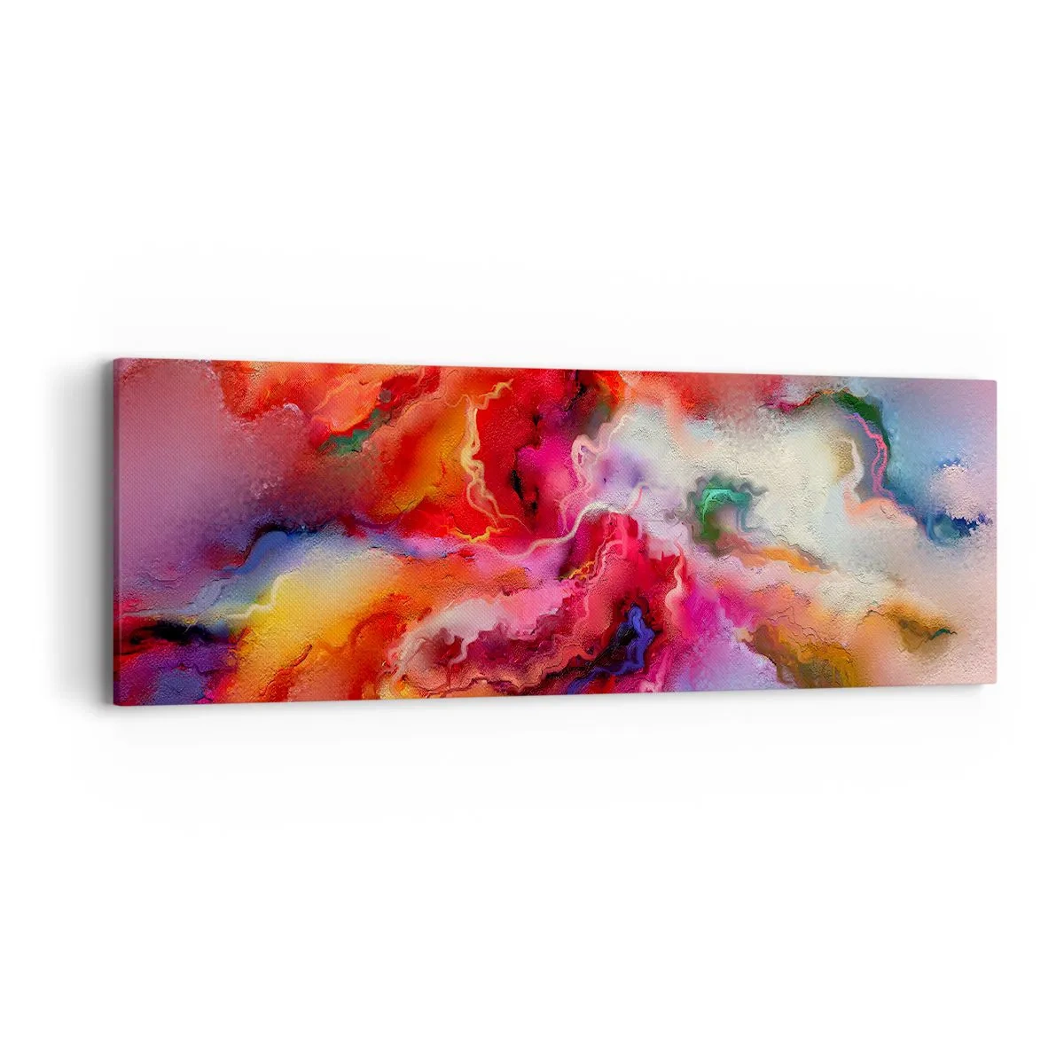 Obraz na plátně - Jak zachytit sny - dým - 90x30 cm