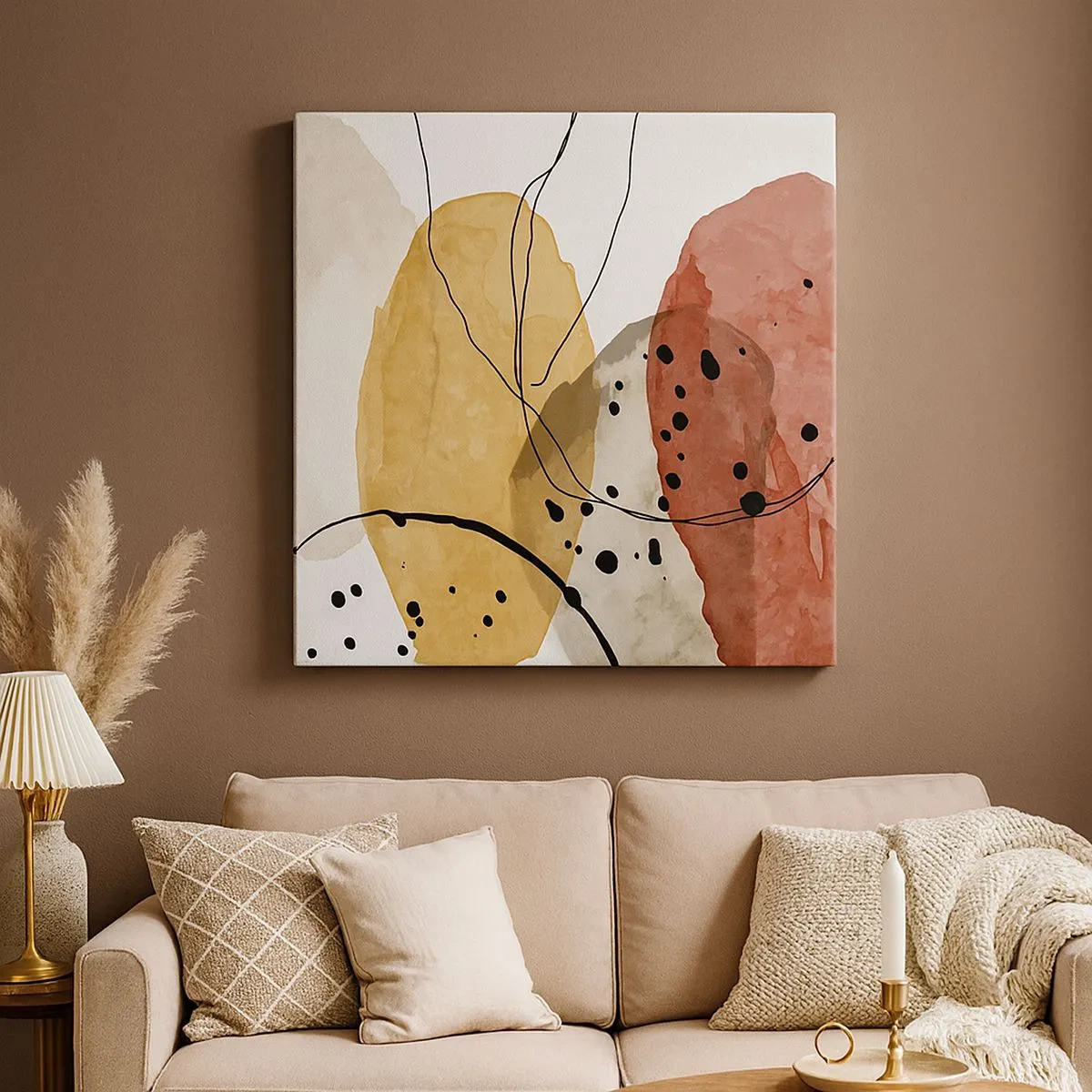 Obraz na plátně - Jako lehký, průzračný vzduch - 30x30 cm