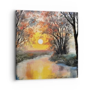 Obraz na plátně - Podzimní nádech - 30x30 cm