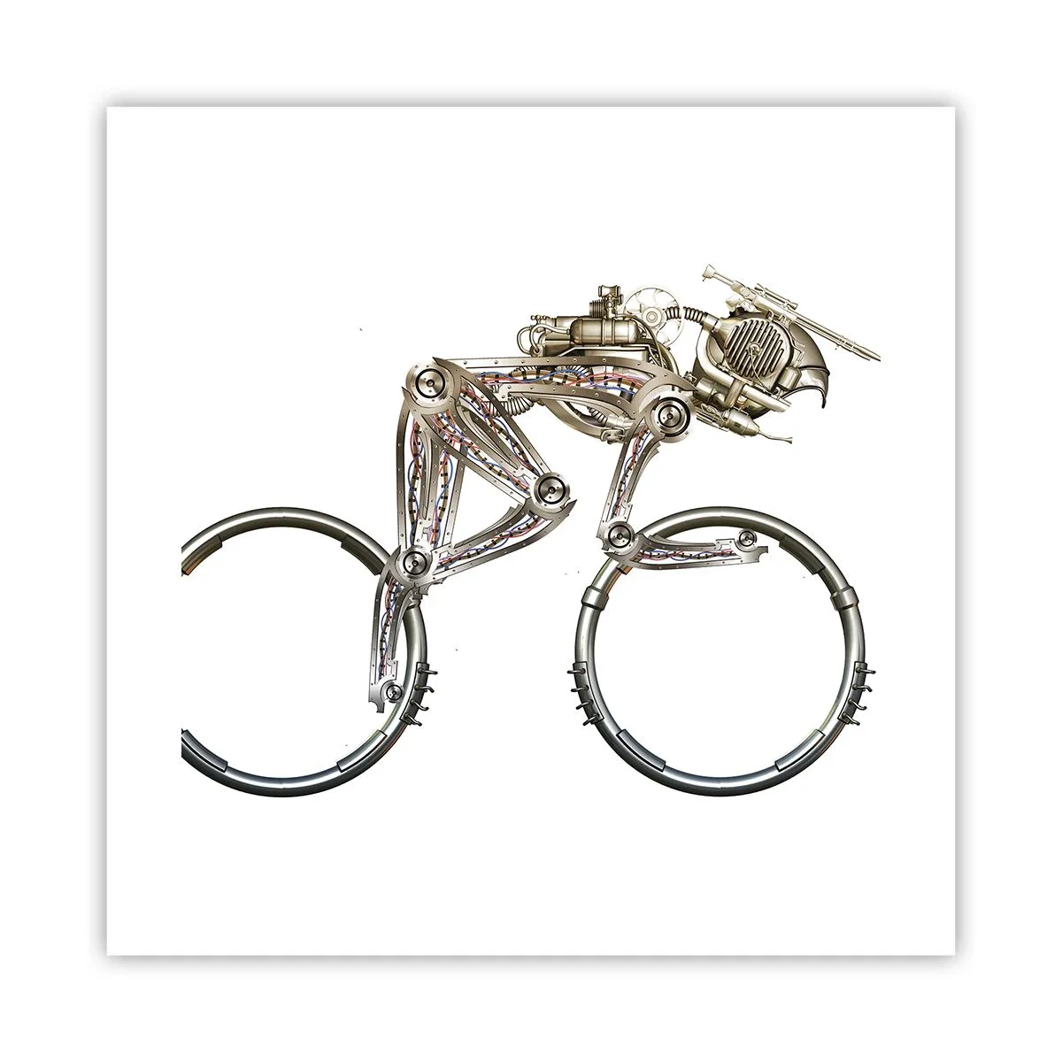 Plakát - Úžasný stroj - 40x40 cm