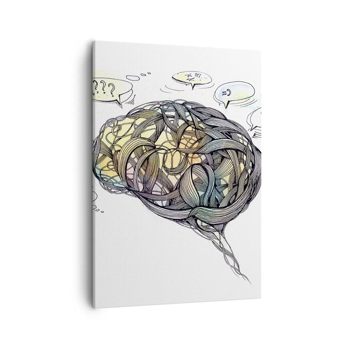 Obraz na plátně - Člověk - velká hádanka - 50x70 cm