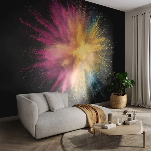 Fototapeta Standard Eco - Zrození barev - Abstrakce, Kus, Fantazie - 450x315 cm