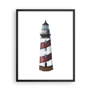 Plakát v černém rámu - Vždy na stráži - 40x50 cm