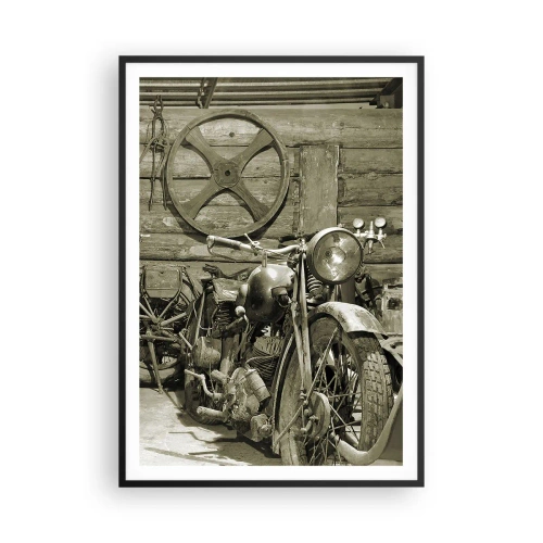 Plakát v černém rámu - V kůlně strýce Vládi - 70x100 cm