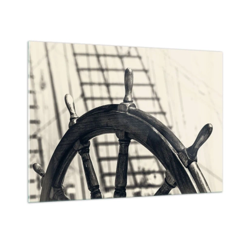 Obraz na skle - Mořské příběhy - 100x70 cm