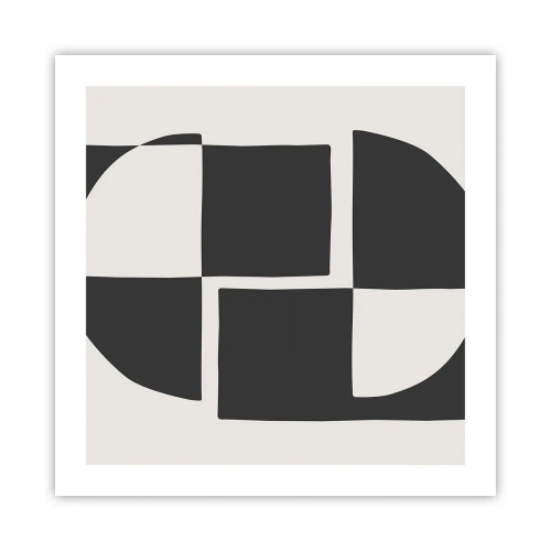 Plakát - Antitéza – syntéza - 50x50 cm