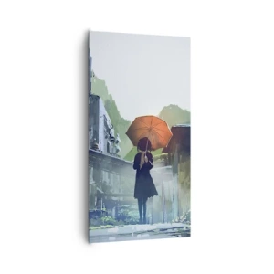 Obraz na plátně - Oživující déšť - 65x120 cm
