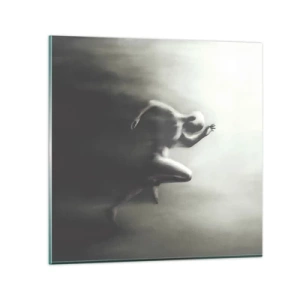 Obraz na skle - Nezastavitelný - 40x40 cm