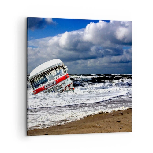 Obraz na plátně - A čemu se divíš? - 50x50 cm