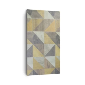 Obraz na plátně - V úhlu trojúhelníku - 45x80 cm