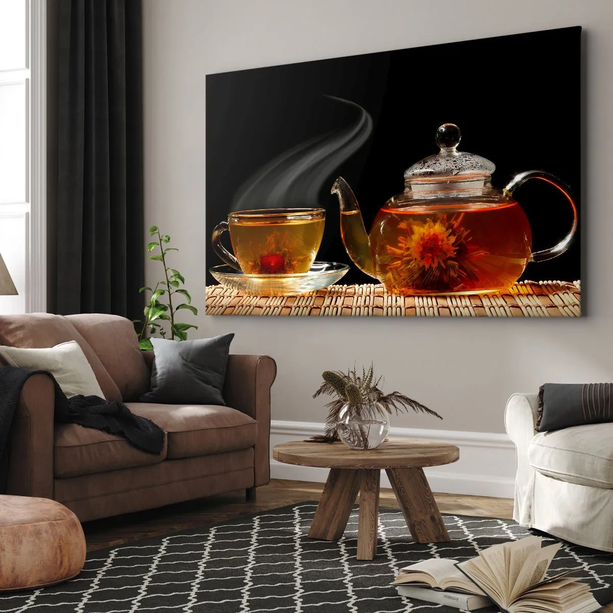 Obraz na plátně - Magie a umění vaření čaje - 100x70 cm