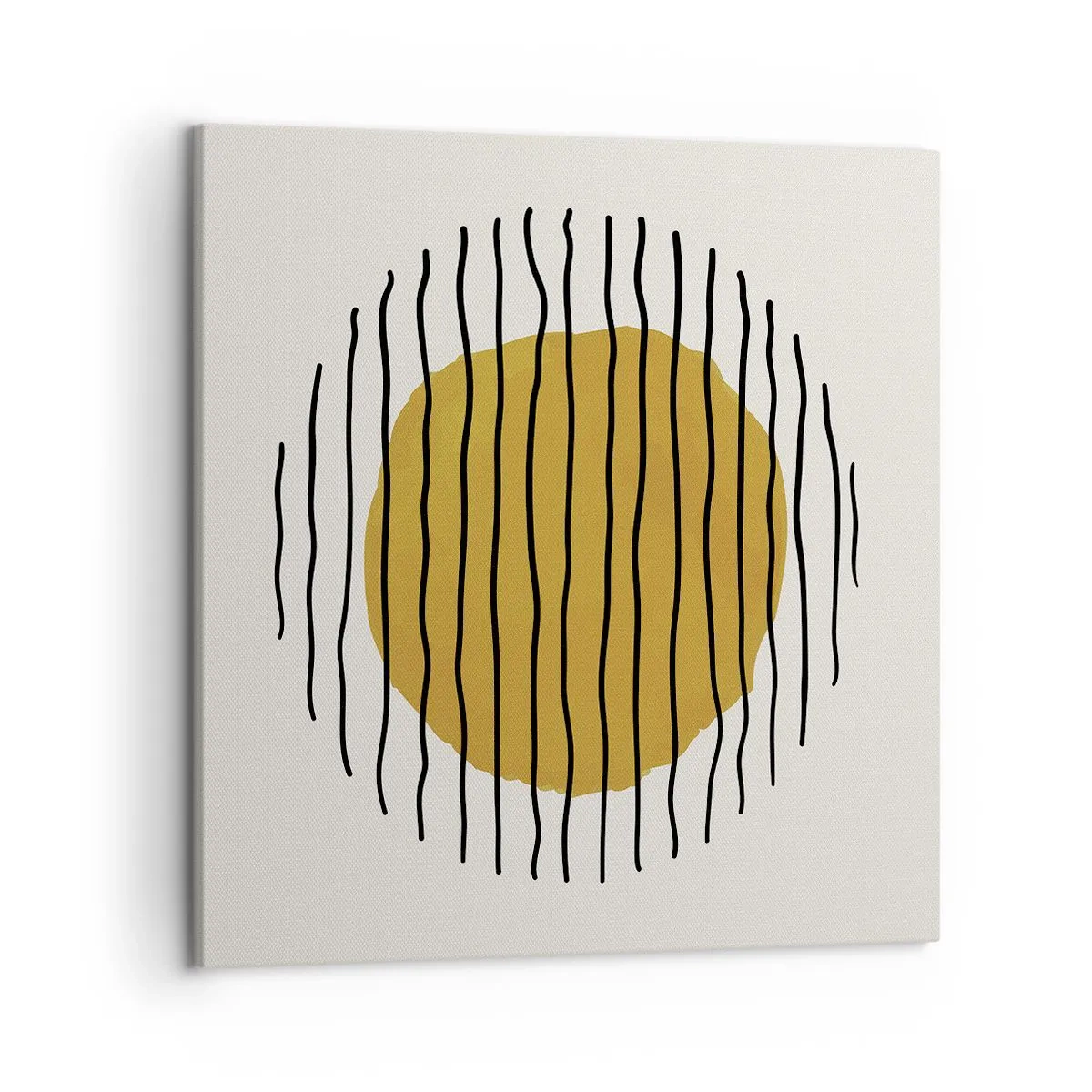 Obraz na plátně - Abstrakce chvějící se žárem - 50x50 cm