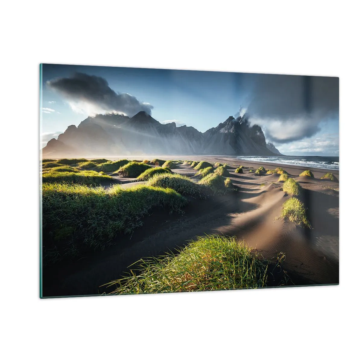 Obraz na skle - Harmonie živlů - 120x80 cm