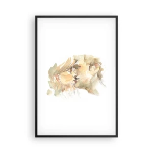 Plakát v černém rámu - Nalezena polovina? - 61x91 cm