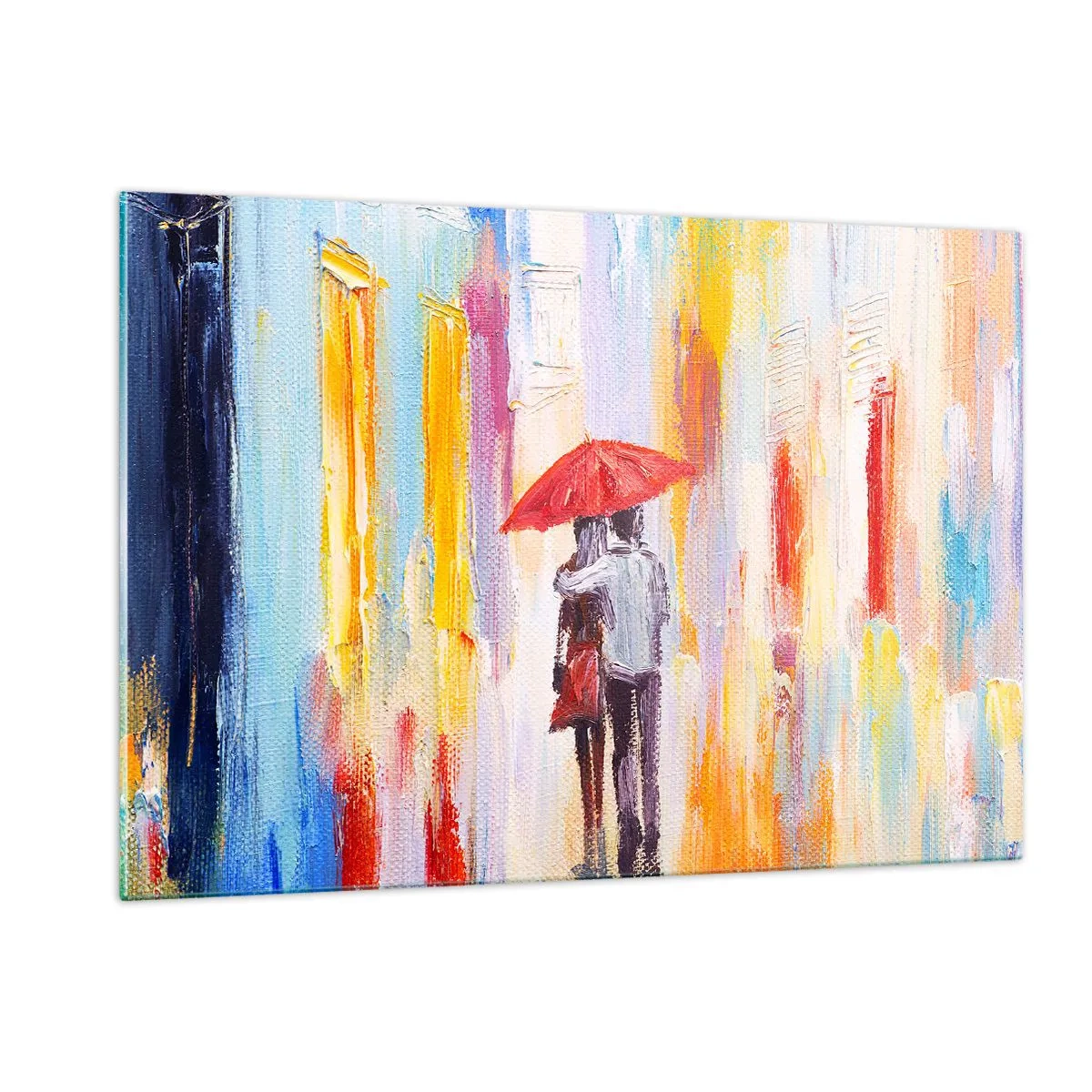 Obraz na skle - Ať prší dál - 120x80 cm