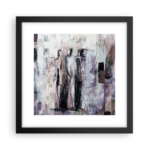 Plakát v černém rámu - Tajemná trojice - 30x30 cm