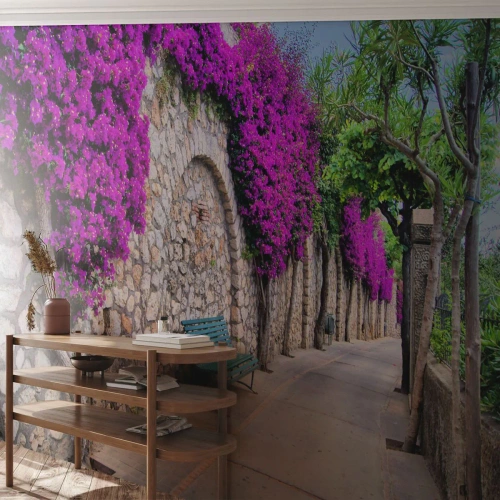 Fototapeta Standard Eco - Setkejme se co nejrychleji - Město, Květiny, Itálie - 300x210 cm