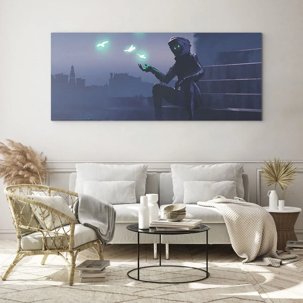 Obraz na skle - Život se vrátí - 160x50 cm