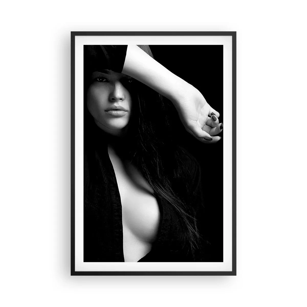 Plakát v černém rámu - Škola svádění - 61x91 cm