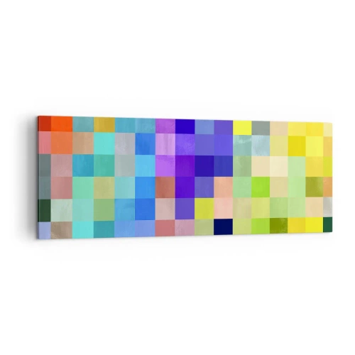 Obraz na plátně - Každý jiný, všechny rovné - 140x50 cm