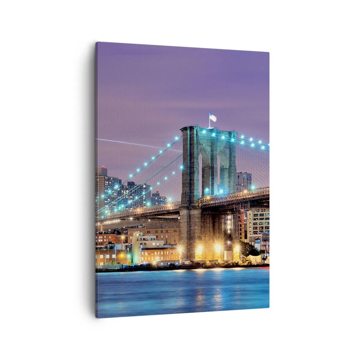 Obraz na plátně - Po mnoho let Brooklynský most - 50x70 cm