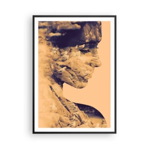 Plakát v černém rámu - Krásná od přírody - 70x100 cm