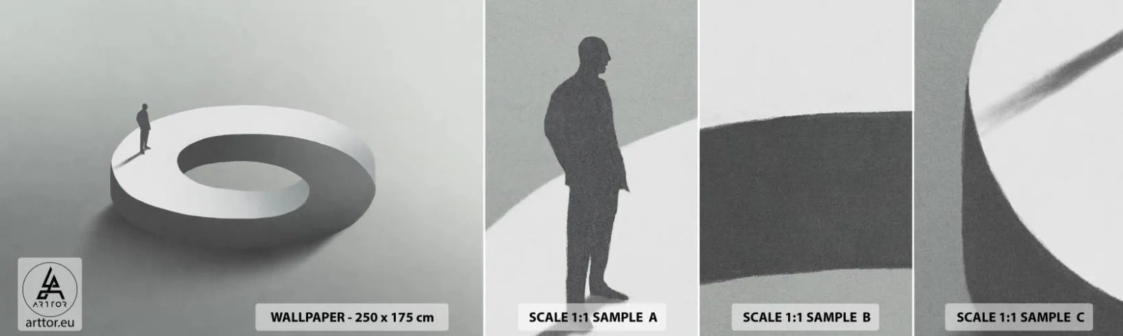 Vzor Fototapety Samolepicí Deluxe Sticker - To pochopíš - Muž, 3D, Podnikatel - 100x30 cm