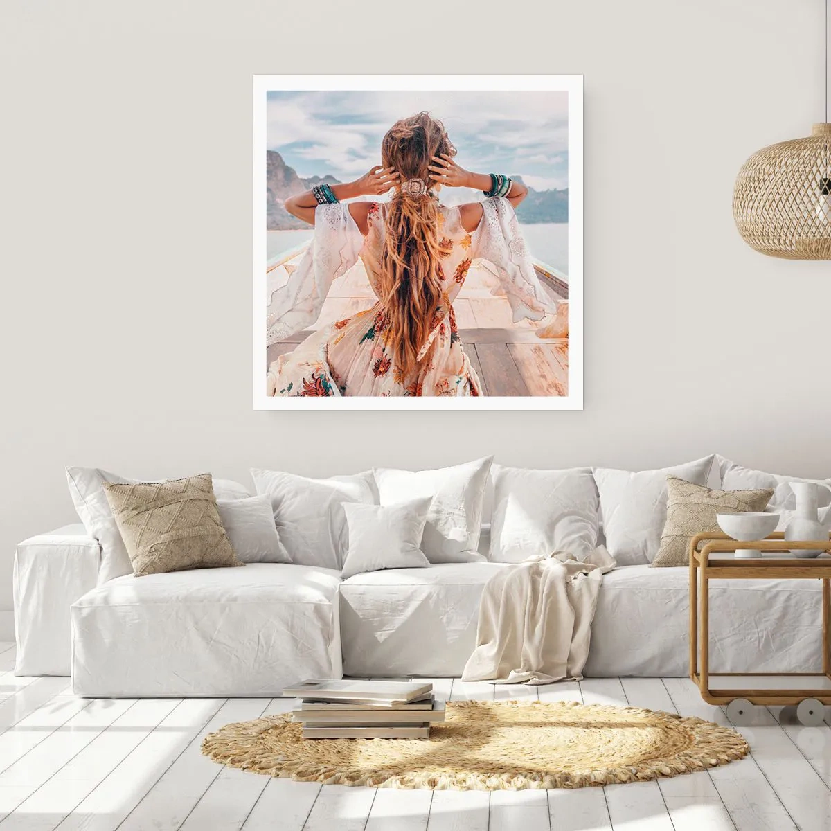 Plakát - Na cestě ke štěstí - 40x40 cm