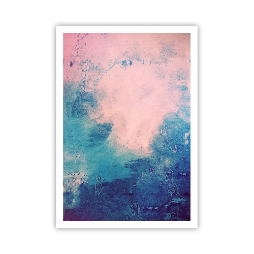 Plakát - Modrá objetí - 70x100 cm