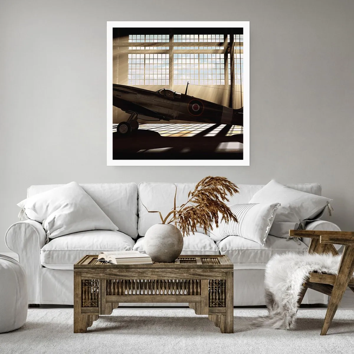 Plakát - Odpočinek bojovníka - 40x40 cm