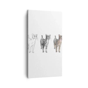 Obraz na plátně - Hodina kreslení - 45x80 cm