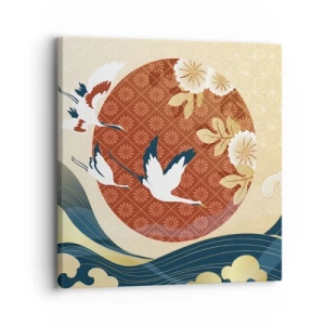 Obraz na plátně - Japonská pohádka - 30x30 cm