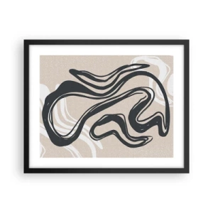 Plakát v černém rámu - Znásobená exprese - 50x40 cm