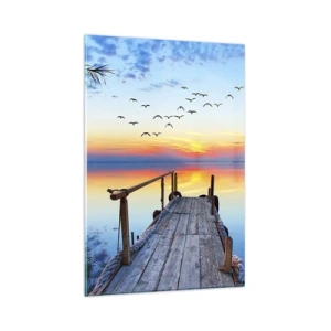 Obraz na skle - Je čas vrátit se… - 80x120 cm