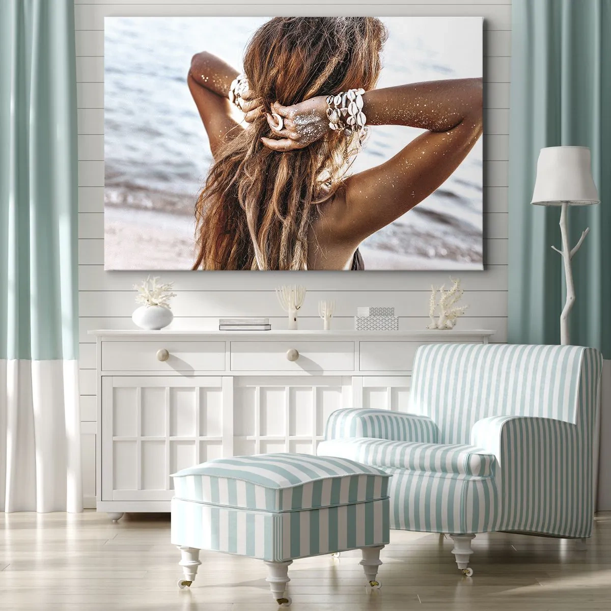 Obraz na plátně - Sestra vody a slunce - 120x80 cm