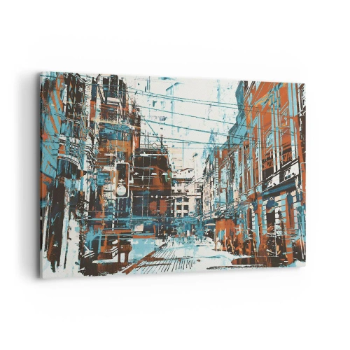 Obraz na plátně - Zdolaná městská stezka - 100x70 cm