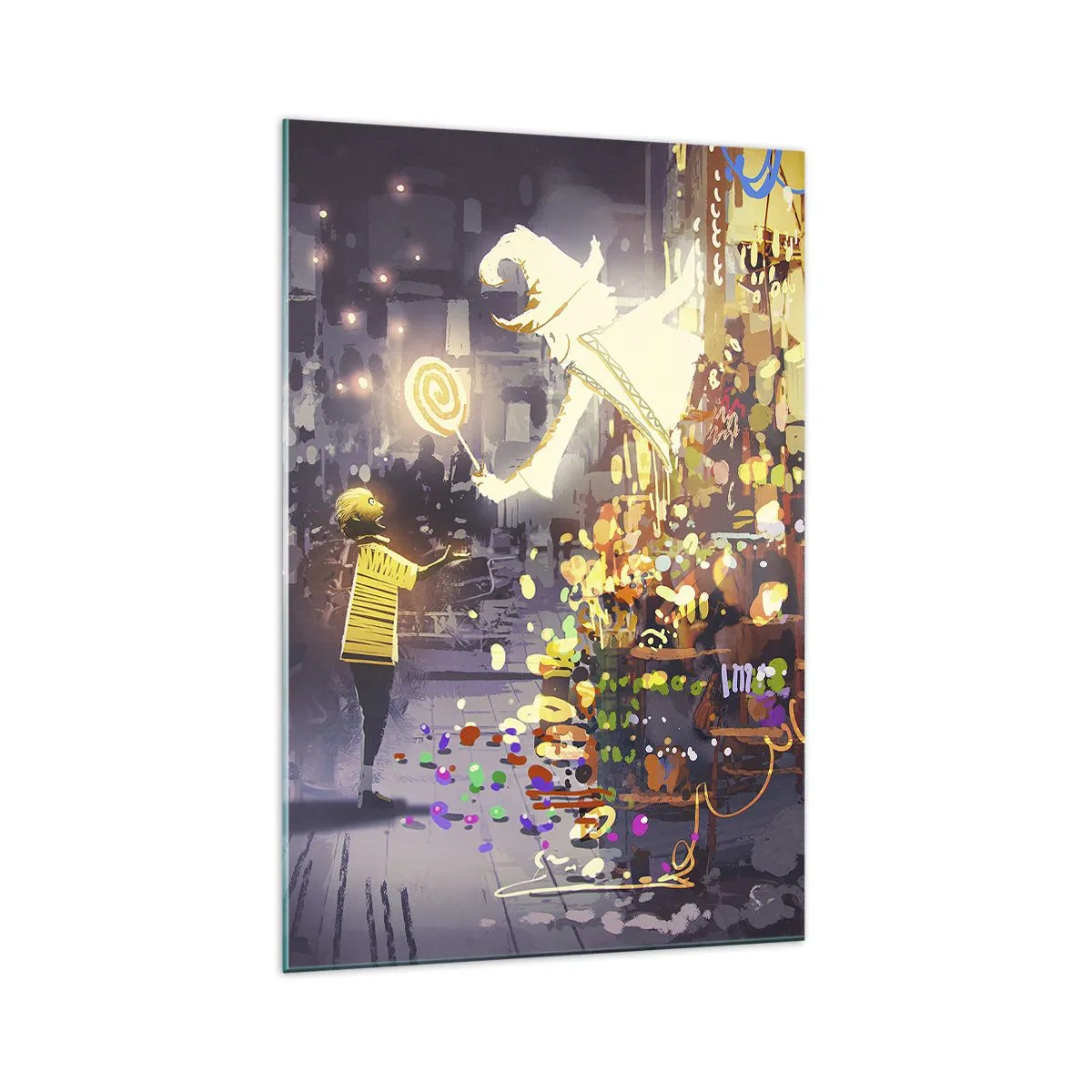 Obraz na skle - Kouzla existují - 70x100 cm