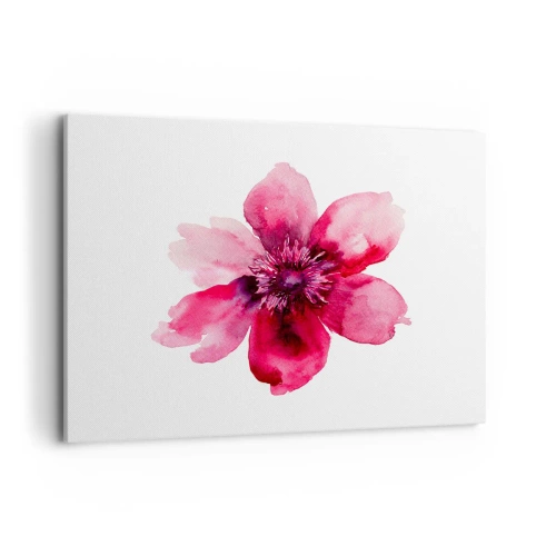 Obraz na plátně - Karmínový voňavý polibek - 100x70 cm
