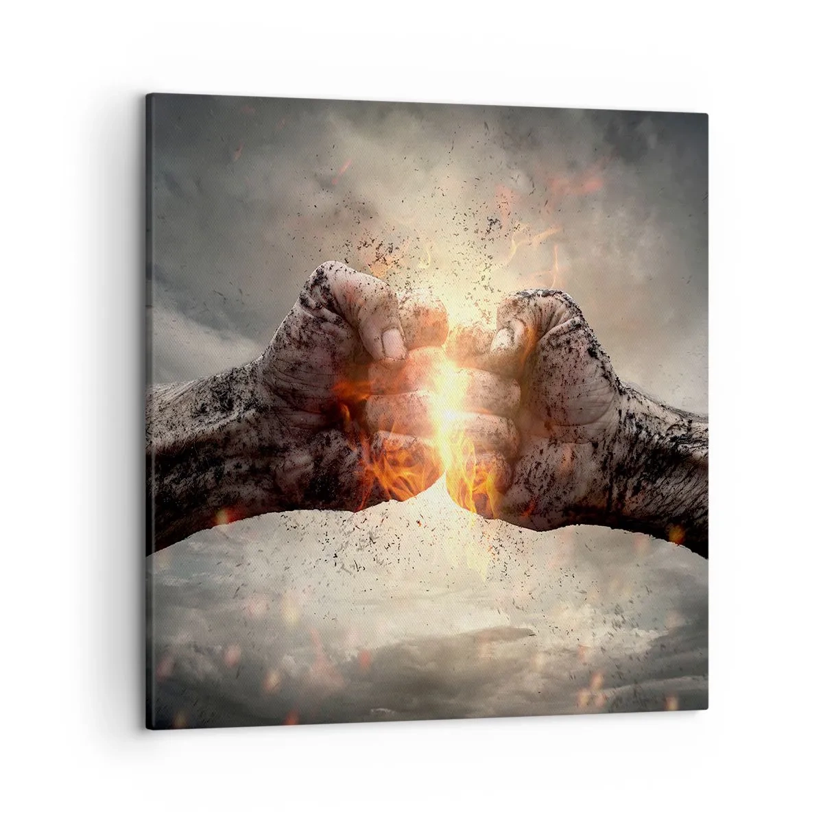 Obraz na plátně - Jdi do války - 50x50 cm