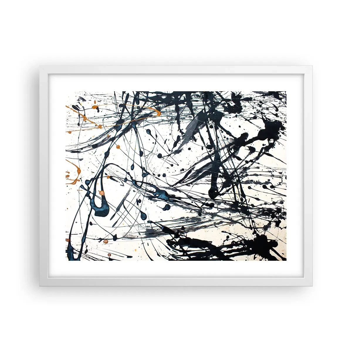 Plakát v bílém rámu - Se smyslem nebo bez smyslu? - 50x40 cm