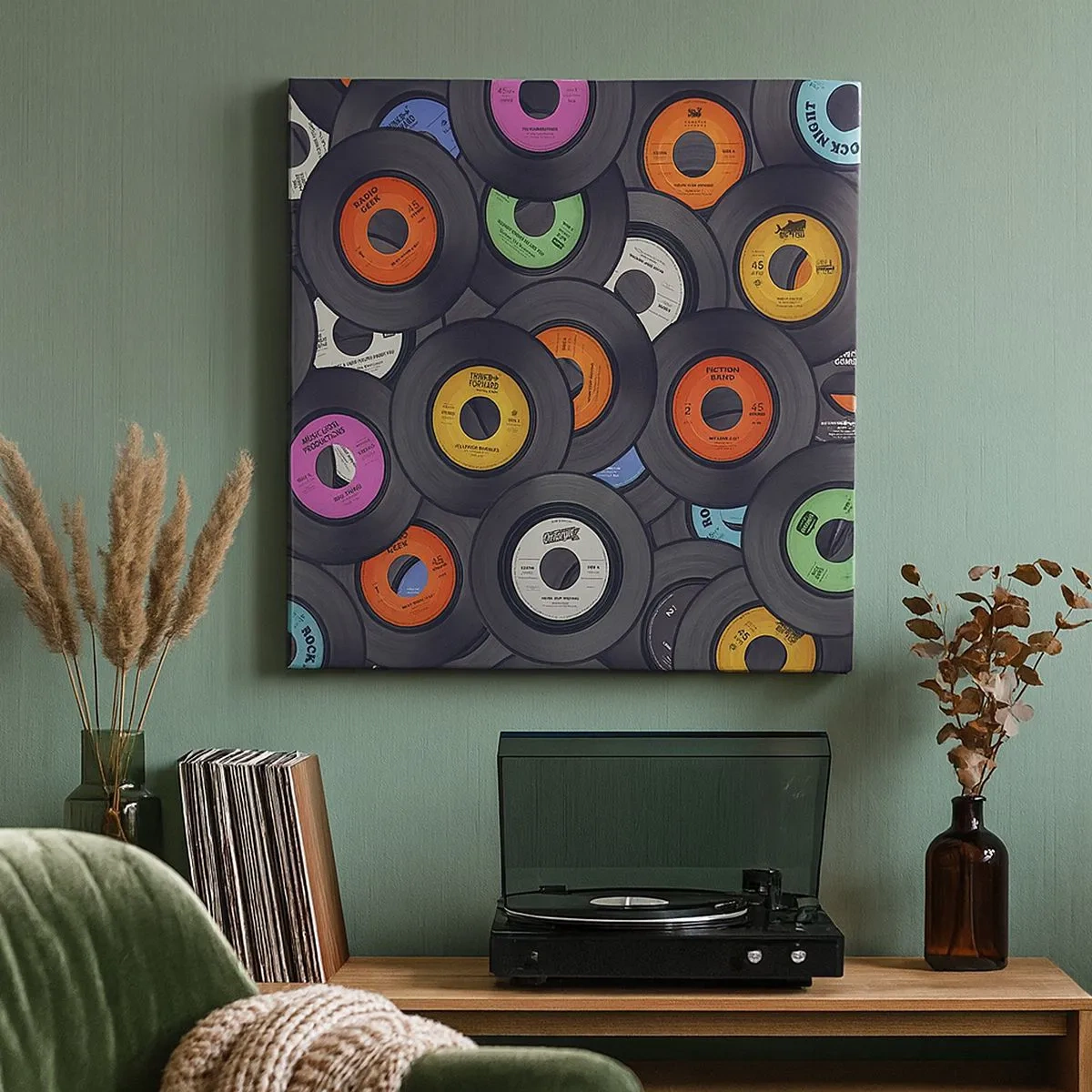 Obraz na plátně - Barvy klasiky - 30x30 cm